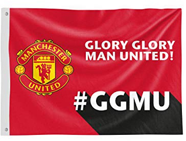 FOCO Manchester United FC Motivational Slogan Flag
