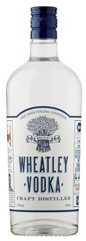 Wheatley Artisanal Craft Vodka, 70cl, 41% ABV, Buffalo Trace Distillery | Distilled 10 Times, from Buffalo Trace Distillery, Clean Crisp Taste, Ideal Neat or in Cocktails, Vodka Gift