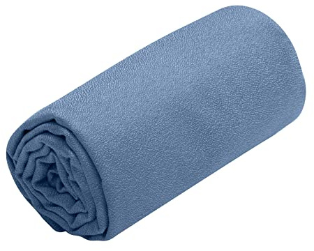 Sea to Summit AirLite Towel, Ultralight Camping and Travel Towel, Large (24 x 47 inches), Moonlight Blue