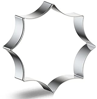 WDYJMALL Spider Web Cobweb Shape Cookie Cutter for Halloween