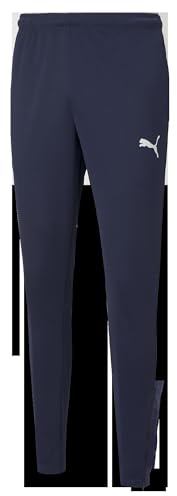 Puma teamRISE - Pantaloni da Allenamento da Uomo, Taglia M, Colore: Blu Pavone