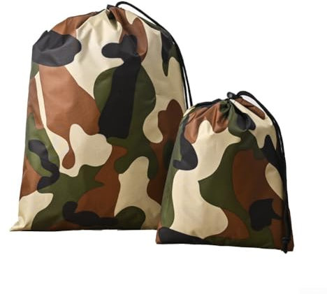 Simplifica tu embalaje, 5 bolsas de almacenamiento al aire libre con cordones, perfectas para viajes