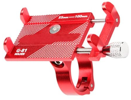 Ywmsfl Handyhalterung für Fahrräder, Lenker, Handyklemmen, Aluminiumlegierung, rutschfest, für Mountainbikes, Scooter, Dirt Bikes