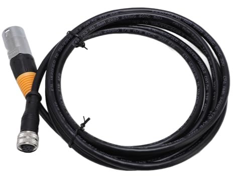 Cable Ethernet, Cable de Red LAN RJ45 a M12-5P Women Anti-interferencia para la Automatización Industrial (2 metros) (5 metros)