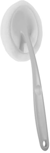SHERCHPRY Cepillo de Limpieza de Esponja de Mango para Inodoro Baño y Cocina Cepillo y Cabezales de Repuesto para Limpieza Diaria