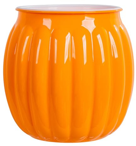 MARCBUSE Kreative Kürbis-Vase für trockene Blumen, Hydrokultur-Pflanzgefäß, dekorative Vase für Zuhause, Zimmer, Büro, Party, transparenter Blumentopf