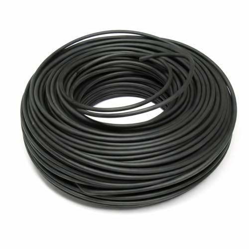 Electric Fence Lead Out Cable 1.6MM - 2.5MM 25M - 100M (Insulated Fencing Underground Wire) (2.5MM x 100M)