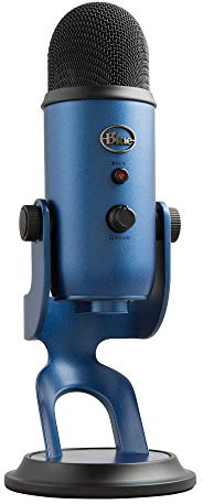 Blue Yeti USB Microphone - Midnight Blue (Renewed)