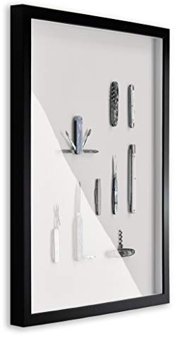 BIRAPA Objektrahmen Talon SPACE 70x100 cm Schwarz Matt 3D Bilderrahmen zum Befüllen