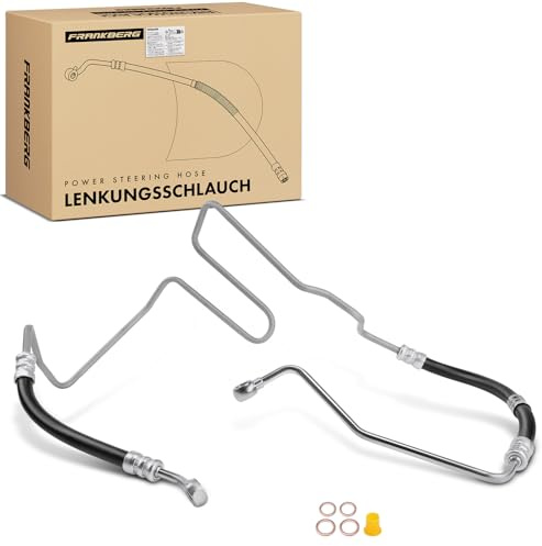 Frankberg Servolenkung Schlauch 1J0422893CG | Kompatibel mit Golf IV Variant 1J5, B.o.r.a 1J2, O.c.t.a.v.i.a I 1U2, Toledo II 1M2, B.o.r.a Variant 1J6, Leon 1M1
