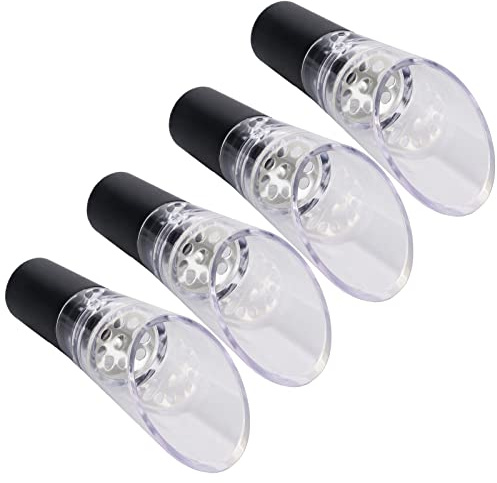 4 Pièces Aérateur de Vin Boîte Cadeau Ménage Bar Bec Accessoires de Barre Décanteur Verseur Rapide Vin Verseur Tube Buse Ensemble de Vin Verseur de Vin Alcool Décanteur Outil