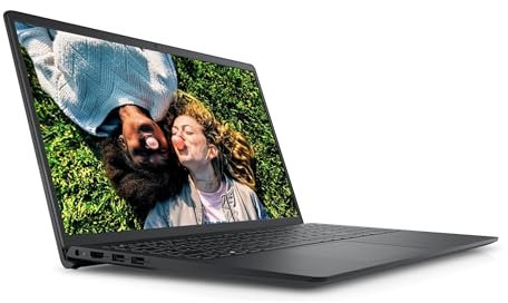 Dell Inspiron 15 3520 Laptop | FHD (1920 x 1080) 120Hz Display | Intel Core i3-1215U | Intel UHD Graphics | 8GB 2666MHz RAM | 256GB SSD | English-UK Keyboard | Carbon black (Silver)
