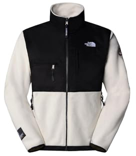 The North Face NF0A88XHBIX1 M RETRO DENALI JACKET Giacca Uomo White Dune/TNF Black TN Taglia L