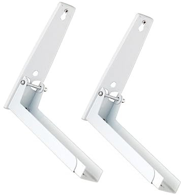 HOLIDYOYO Estante De Cocina Montado La Pared De Acero Inoxidable Soporte De Carga Para Horno Microondas Organizador Plegable Para Cocina Para Almacenar Utensilios La