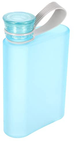 Cabilock Bouteille Deau De Sport A5 De 380 ML Légère Portable Plate Étanche pour Lécole Et Les Voyages