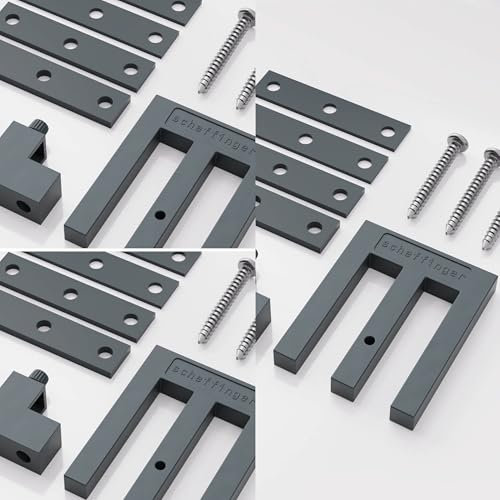 Scheffinger EM3 - Set di 3 fusibili per finestre o porte in plastica/legno/alluminio, protezione anti-intrusione certificata DIN, in acciaio massiccio di alta qualità, protezione contro i furti