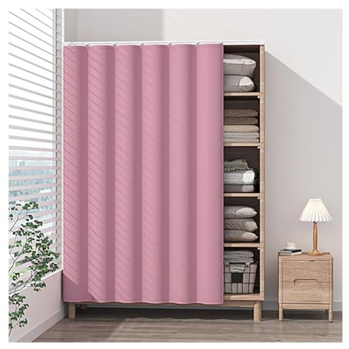 Küchenvorhänge, kurze Bücherregal-Vorhänge, Schrank-Sichtschutzvorhänge, lichtblockierende Dekoration für Küche, Schränke, Bücherregale und Aufbewahrung, 90 x 120 cm