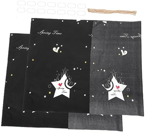 MAGICLULU Cortinas Opacas para Dormitorio De Poliéster Ceñidas Opacas Temporales para Sombreado Ventana Uso Cuarto De Estudiantes