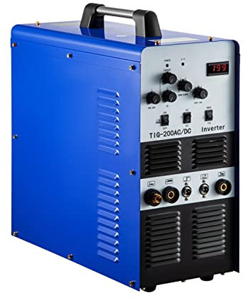 TIG -200AC/DC Semiautomático ARCO Soldador de palo 2 en 1 onda cuadrada industrial IGBT Máquina de soldadura de argón del inversor para diferentes entornos de trabajo