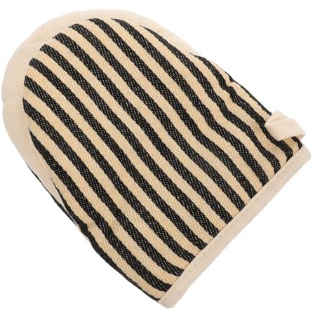 JUMPLAWN Heat Resistant Microwave Oven Mitts Set Short Coffee-colored Kitchen Gloves for Baking and Oven Use for Household Cooking