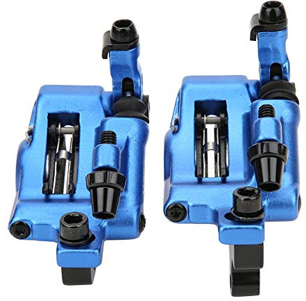 Saluaqui Ensemble de Frein à Disque Hydraulique en Alliage en Aluminium Premium (Blue)