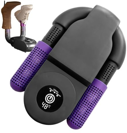 Schuh Trockner | Klappbare Arbeitsstiefel Trockenhilfe,Leises Trockengerät Mit Timer Für Sneaker, Arbeitsstiefel, Reise, Outdoor, Handschuhe, Socken, Mützen Und Zuhause