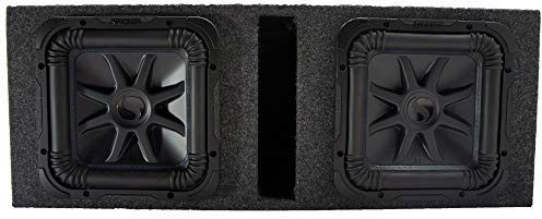 KICKER L7S12 Solo-Baric Car Audio Subwoofers, Vented Sub Enclosure