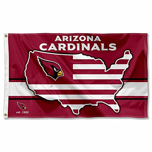 Arizona Cardinals Nation USA American Country 3x5 Flag