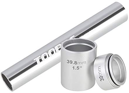 3-teiliges Fahrrad-BB-Werkzeug, Aluminium-Legierung, Fahrrad-Reparatur-Set, Vorderradgabel-Setter, Installationsgerät, Steuersatz, Fahrrad, Krone, Renn-Einstellwerkzeug, Stahlhülse