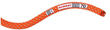 Mammut Duoss Simple 9,8 Crag Classic Seil für Erwachsene, Unisex, Vibrant Orange/Weiß (Orange), 60 m