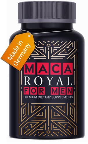 NEU: MACA Royal Kapseln hochdosiert für Männer - die Sofortwirkung | für den Mann - vom Verlangen bis zum Höhepunkt – EXTRA STARK mit L-Arginin und Zink
