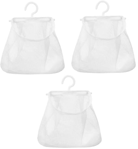 Cabilock 3pcs Mesh Hanging Bag Travel Underwear Organizer Bag Hand Inserts Organizer Undergarment Laundry Laundry Hamper Clothes Peg Hanging Groceries s Vegetable Pouch Pp