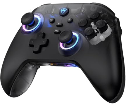 Machenike G1Pro Wireless Gaming Controller with TMR Joystick＆Triggers, Bluetooth Gamepad PC Controller for Windows, Android, iOS, Switch,6 Gyroscope (Black ST)