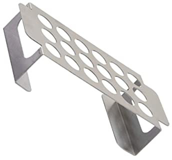 ifundom Parrilla de Acero Inoxidable para Pimientos Picantes con Soporte de Apoyo Accesorio para Barbacoa al Aire Libre Profesional y Adecuado para Asar Pimientos y Pollo