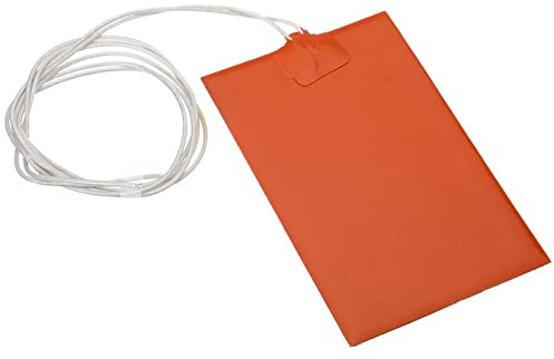HPGHZNYNMK 300W Engine Oil Pan Sump Tank Heater Pad 220V Universal Silicone Oil Heating Pad Engine Oil Tank Heating Plate Wear Biological Heater parts