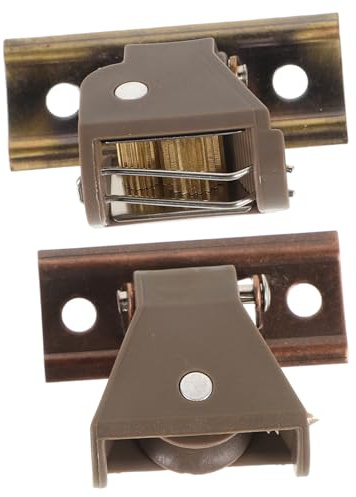 ORFOFE Accessori per Tende in Bambù con Puleggia Liscia e Supporto per Avvolgibili Facile Installazione per Ufficio e Casa Design e