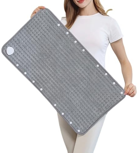 Heizkissen Weich Tragbar und Waschbar | Menstruationskrampf-Linderung Wärmematte für den Rücken den Nacken die Schulter Fuß das Knie das Bett Stuhl Frauen Männer