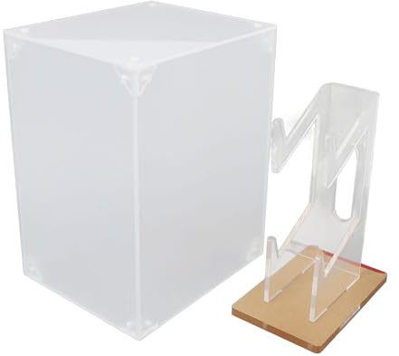 Tomantery Game Controller Holder Transparent Acrylic 2 Layer Desktop Display Stand for Organizing Game Controllers and Saving Space Suitable for Lovers, Kids, and Gaming Friends