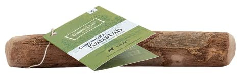 Chewies 019700 - Giocattolo per Cani in Legno d'ulivo, 100% Accessorio Naturale, Misura S, Fino a 10 kg