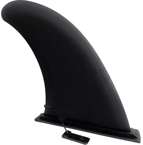 9 Sup Fin Replacement - Stand Up Paddleboard Fin Replacement, Quick Release Longboard Center Inflatable Paddle Board Fin, No-Tool Installation, Improves Stability - Ideal for Beginners and Pros