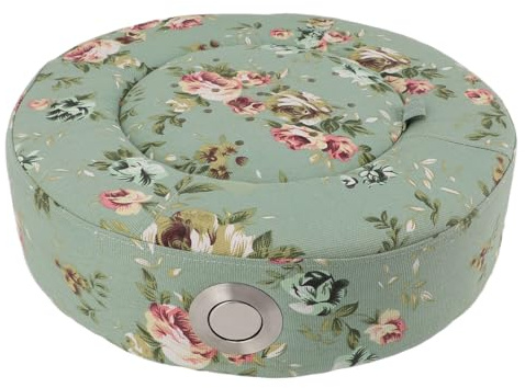 Coussin moxibustion avec réglage de la température rotatif, support rond chaud Moxa, chaise pour soins de santé et méditation, outil de relaxation pour la maison et