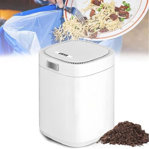 Compostiera Elettrica Da Cucina Con Pulizia Automatica, Trasformazione Dei Rifiuti Alimentari in Compost, Contenitore per Compost Automatico, Compost Inodore Tutto L'anno