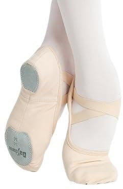 Ballett Spitzenschuhe Professionelle Stretch-Ballett-Tanzschuhe for Damen und Mädchen, geteilte weiche Sohle, Segeltuch-Ballettpantoffeln, elastische Stoff-Ballettschuhe 735(Color:Beige,Size:39)