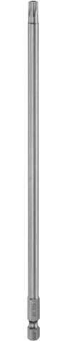 sourcing map TT30 Security Torx Head Cacciavite Bit 8 (200mm) Lungo 1/4 Hex Shank Magnetico Tamper Proof 6 Point Star Screw Driver Drill Bits S2 Steel Hole Tip Industrial Power Tools