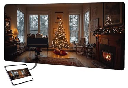 Personalisiertes Mousepad mit Foto, 1200x600mm Gaming Mauspad Personalisiert, Mauspad Selbst Gestalten, Schreibtischunterlage mit rutschfeste Unterseite, Personalisierte Geschenke für Gamer, Büro I-3