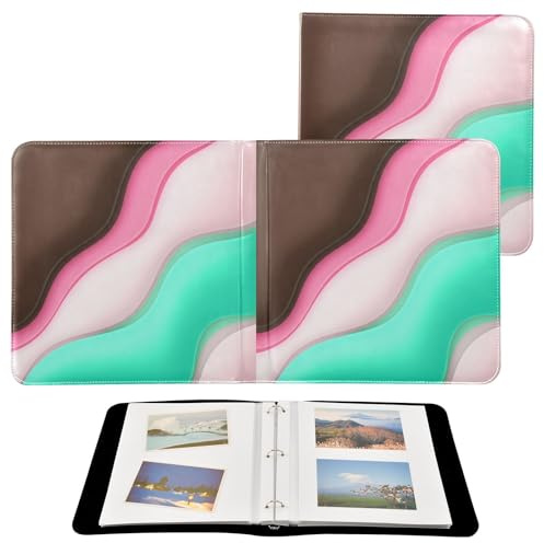 JUMBEAR Grande album fotografico autoadesivo con 20 pagine album fai da te per matrimoni, famiglia, bambini, vacanze, gelato