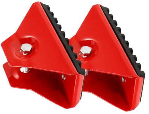 HOMOCONO 2pcs Ladder Feet Pads Ladder Leg Protective Cushions Rubber Non-Slip Stabilizer Replacement Accessories for Home Use