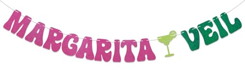 Margarita Veil Banner - Margaritaveil Bachelorette Party Decorations Margs and Matrimony Bachelorette Decorations Margarita Decorations