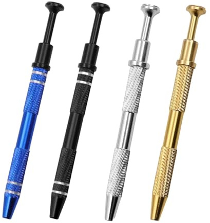 4 Strumenti a Quattro Artigli in Acciaio Inossidabile per Componenti Minuti - Pinza Elettronica per Riparazioni, Orologeria e Lavori di Precisione. Ideale per Circuiti Integrati.