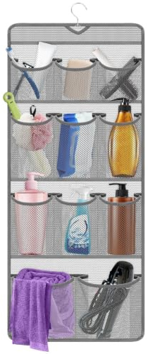 EEEKit Hängende Duschablage, 11 Fächer Duschorganizer zum Hängen, Schnelltrocknende Badezimmer Organizer für Toilettenartikel